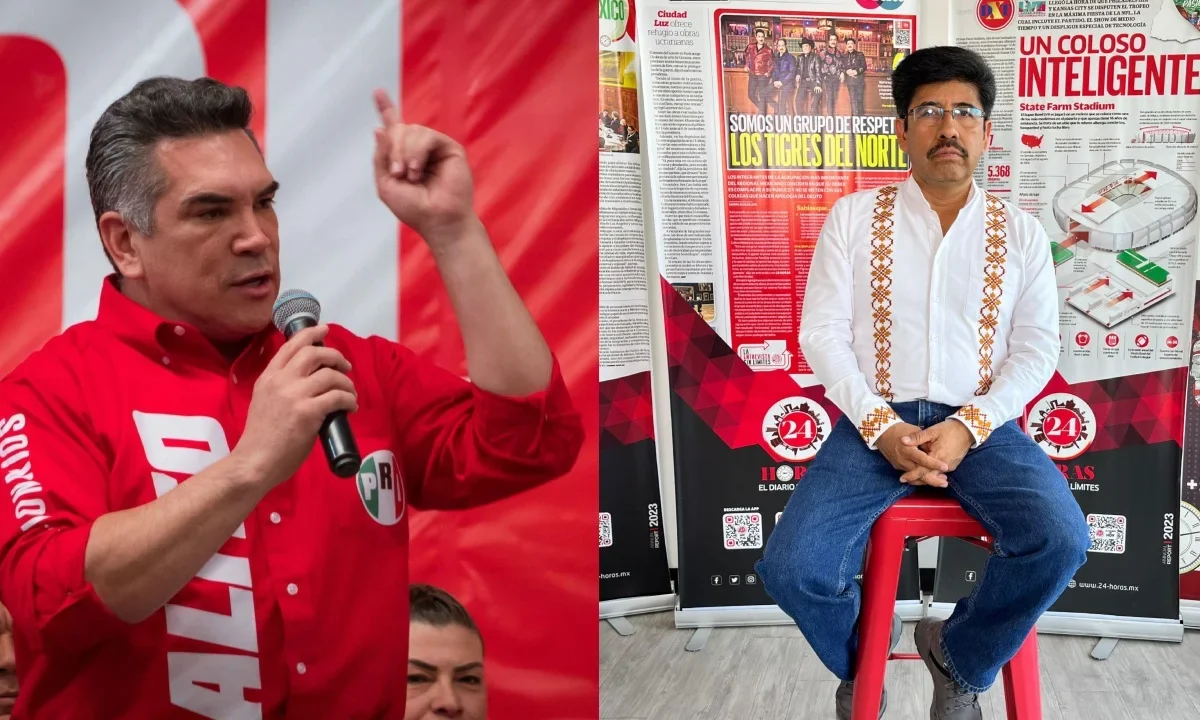 El presidente nacional del PRI, Alejandro Moreno, señaló que el partido no reconoce a Hugo Aguilar, como presidente electo de la SCJN.