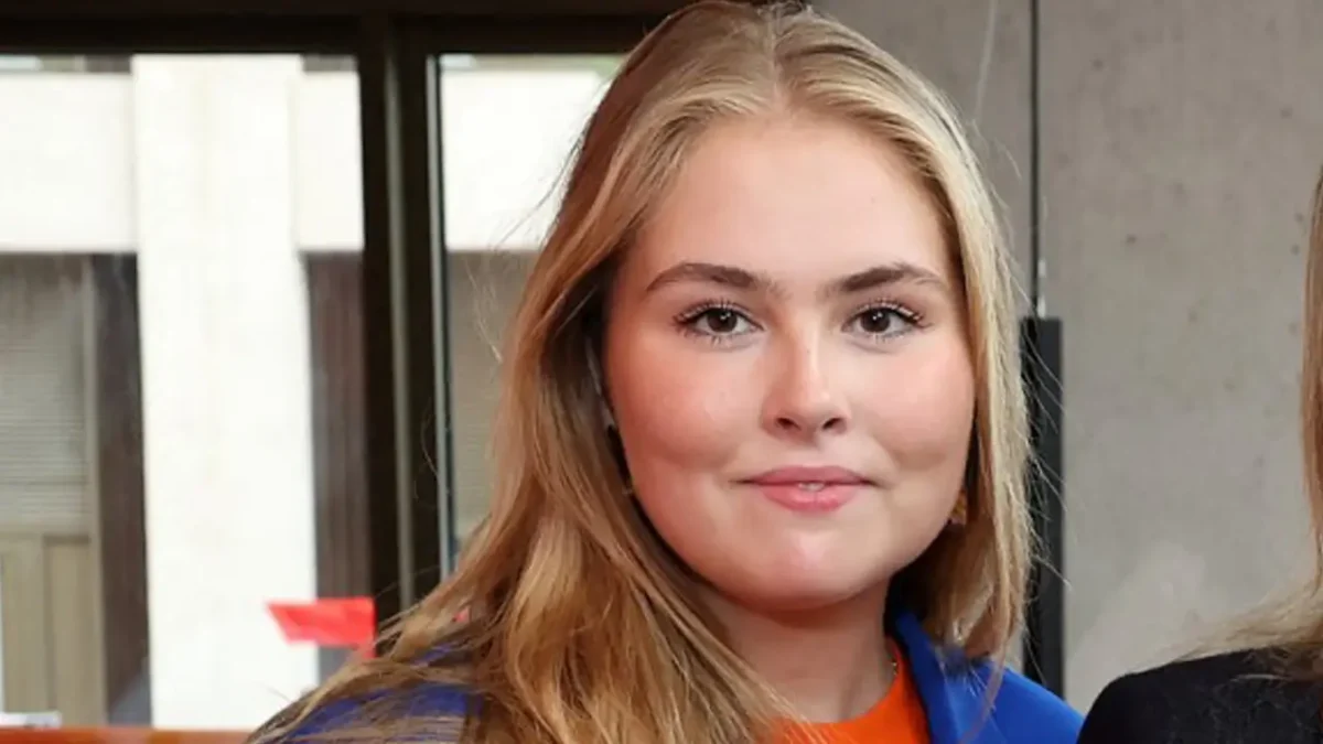 La heredera al trono de Países Bajos, la princesa Amalia
