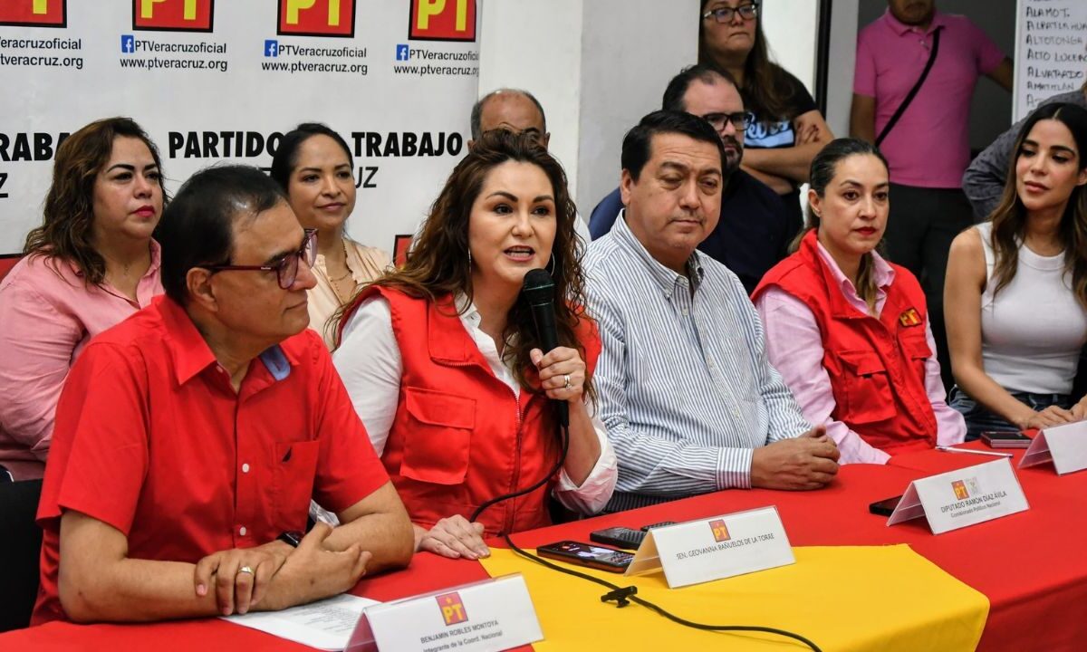 La dirigencia nacional del Partido del Trabajo (PT) celebró los resultados en las elecciones municipales en Veracruz, en la entidad no compitieron en alianza con Morena, los petistas ganaron en 35 municipios con sus candidatos con el 13% de los votos.