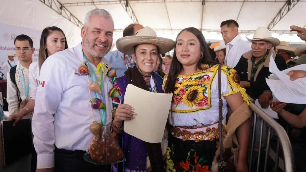 El gobernador michoacano, Alfredo Ramírez Bedolla, informó que pueblos indígenas recibirán 467 mdp de presupuesto directo.