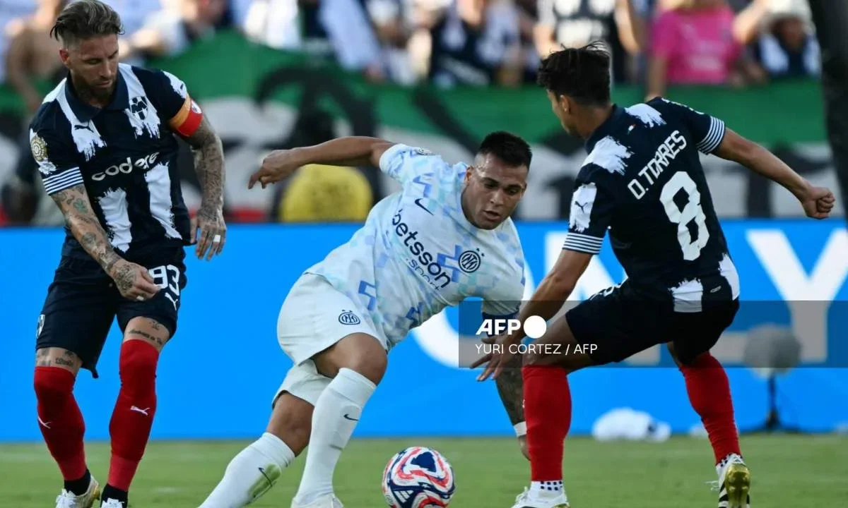Los Rayados de Monterrey e Inter de Milan igualan en su debut en el Mundial de Clubes.
