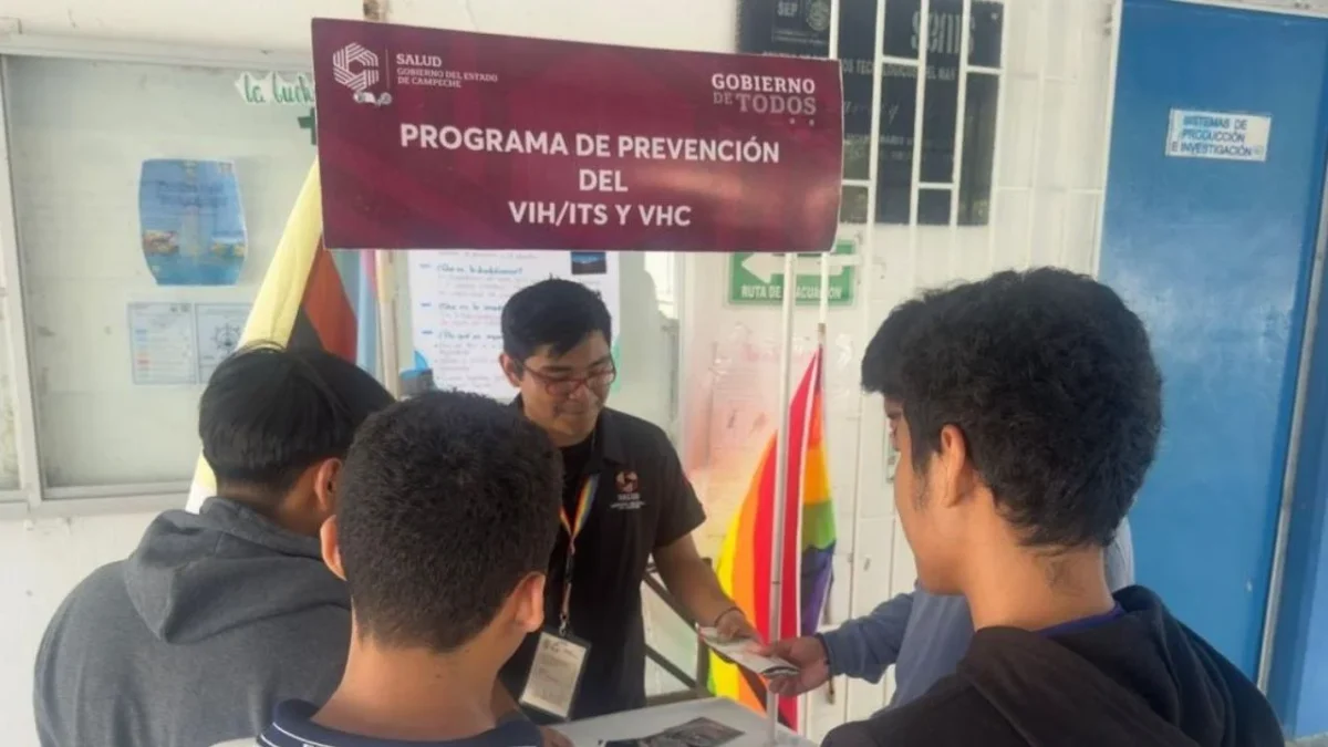 Dentro de las acciones de salud sexual en Campeche destacan pláticas de orientación, pruebas rápidas de detección de VIH y preservativos.