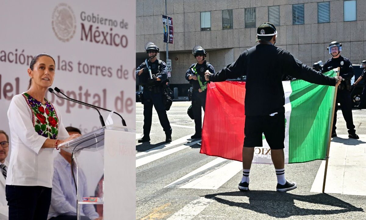 La presidenta Sheinbaum instruyó a los cónsules en EE. UU. a apoyar a los 35 mexicanos detenidos en Los Ángeles y a sus familias, y destacó la importancia del trabajo de los mexicanos en ese país.