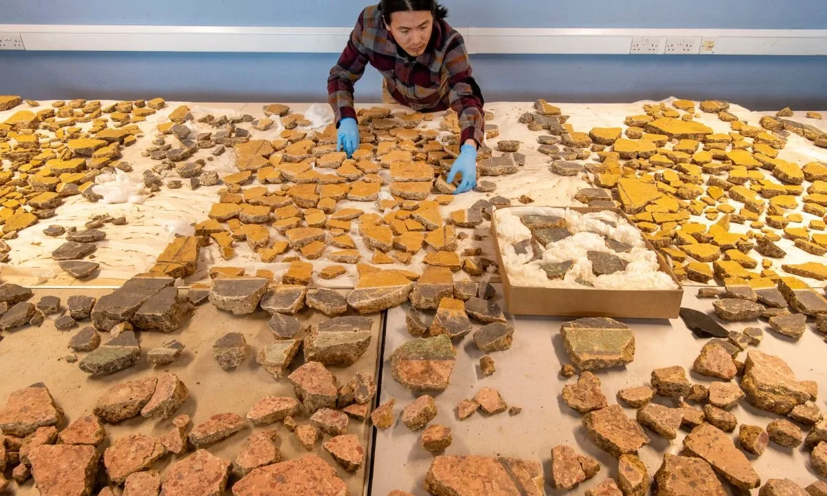2 mil años por lo menos han pasado desde la realización de estos frescos