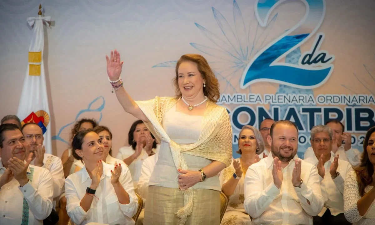 Yasmín Esquivel, ministra de la Suprema Corte de Justicia de la Nación, asistió a la Segunda Asamblea Ordinaria 2025 de la Comisión Nacional de Tribunales Superiores de Justicia de los Estados Unidos Mexicanos (CONATRIB).