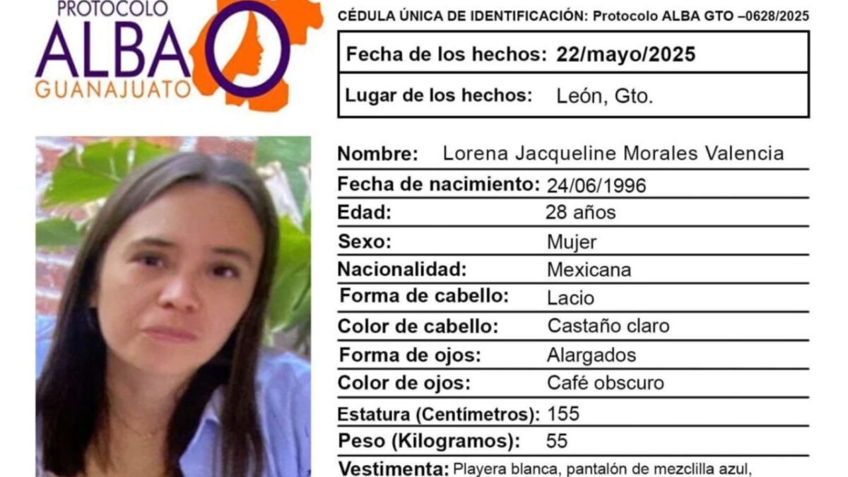 Lorena Morales desapareció el 22 de mayo pasado y su cuerpo fue hallado en un despoblado.