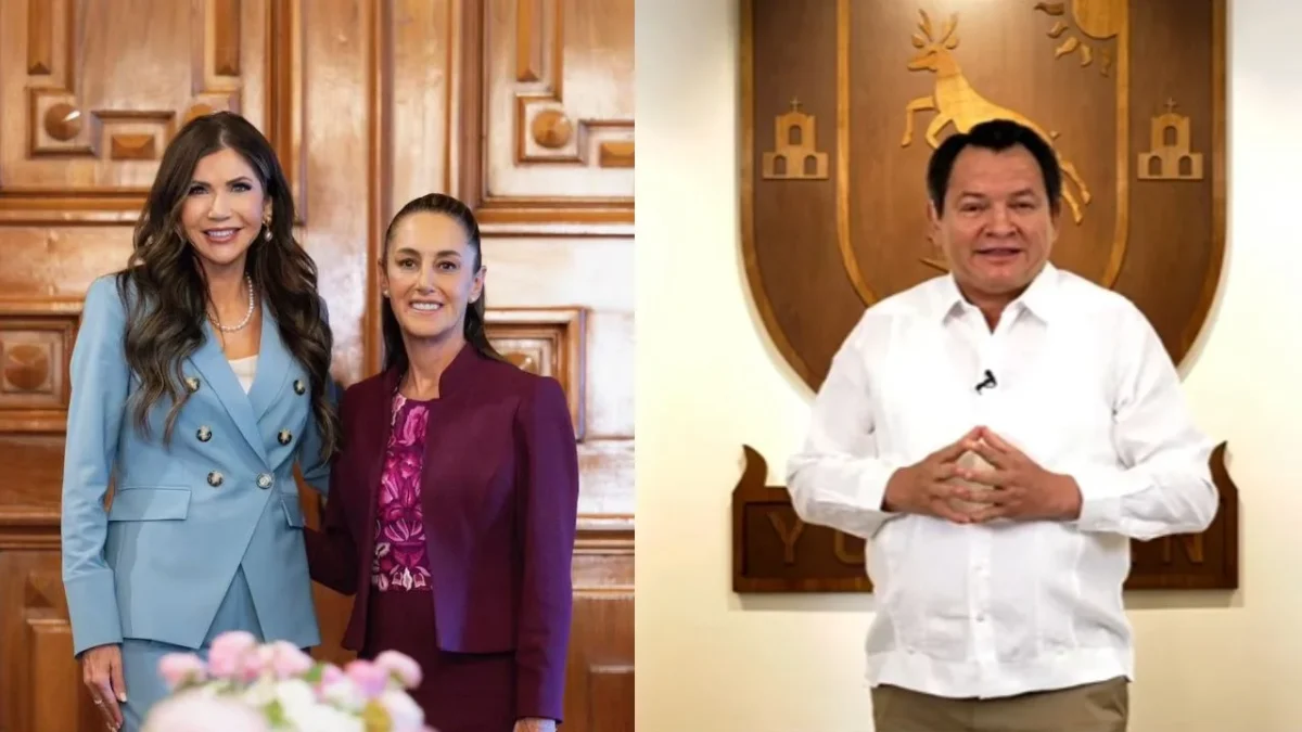 Respalda Huacho Díaz a Sheinbaum por acusaciones de Kristi Noem