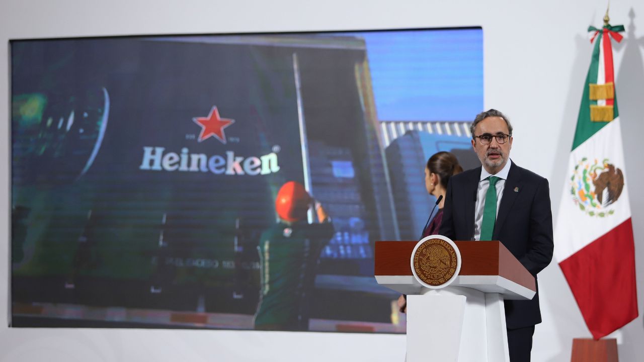 presentación de inversión de Heineken en México
