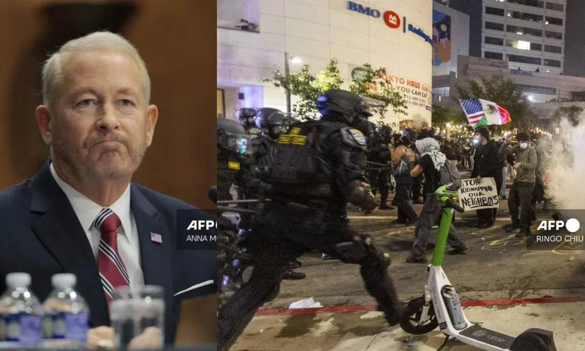 El embajador de EU en México, Ronald Johnson, se sumó a Sheinbaum y Trump en condena a protestas en Los Ángeles.