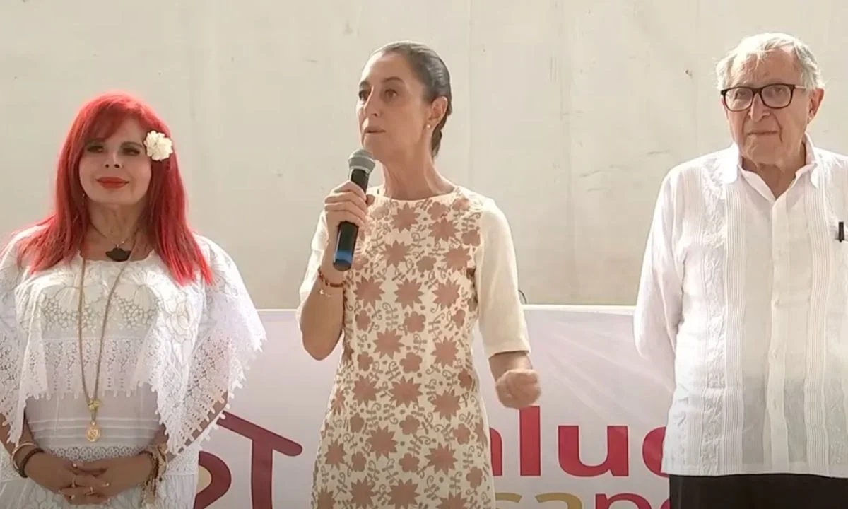 La gobernadora de Campeche, Layda Sansores señaló que el Programa Salud Casa por Casa, nació del corazón de la presidenta de México, Claudia Sheinbaum y por ello será apreciado por todos.