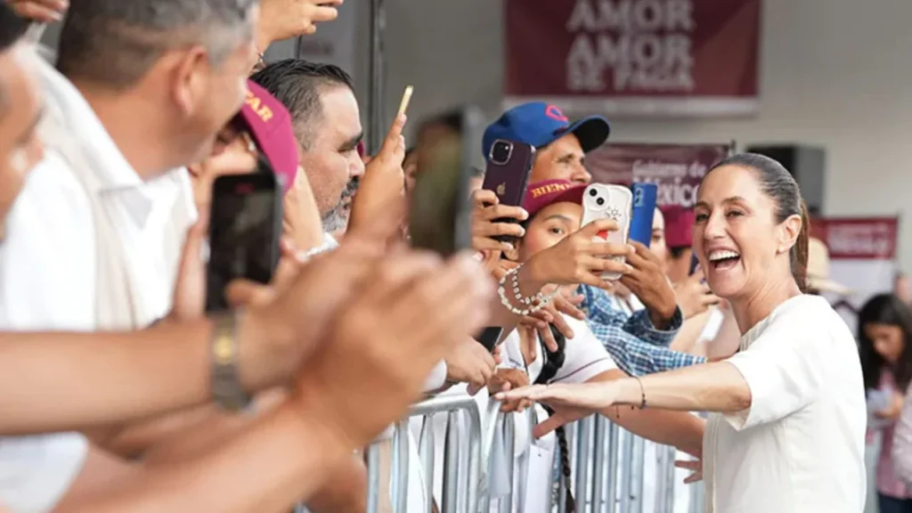Gira de Claudia Sheinbaum por Nayarit y Michoacán