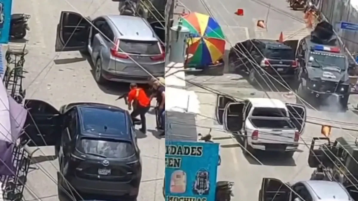 El enfrentamiento se extendió hasta la zona del cruce con Guatemala.