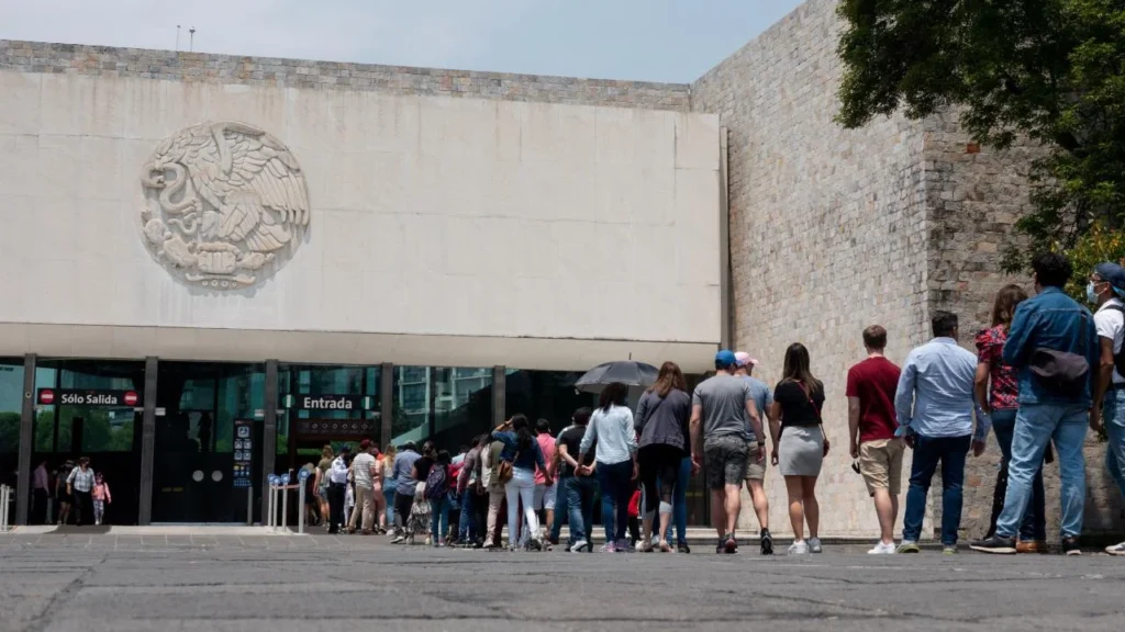 Durante este miércoles, varios museos cerraron, entre ellos el de Antropología e Historia.