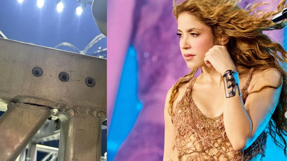 La cantante Shakira canceló de última hora su concierto en San Antonio, Texas debido a problemas de seguridad en el escenario del Alamo Dome.