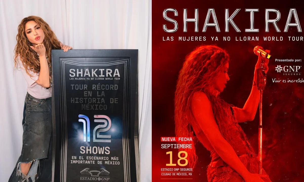 La cantante colombiana, Shakira sigue con su serie de conciertos Las Mujeres Ya No Lloran World Tour y para su vuelta a México la cantante ha sumado nuevas fechas: una en la CDMX y otra en Veracruz.