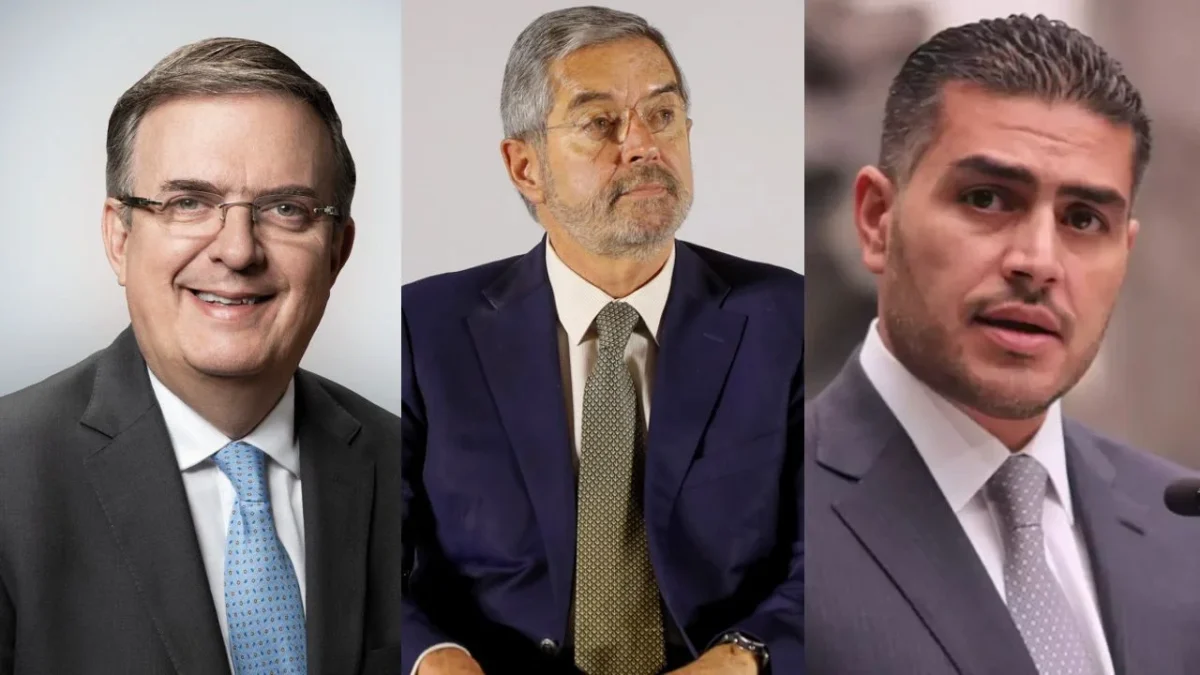 Ebrard, De la Fuente y García Harfuch acompañan a Sheinbaum en G7