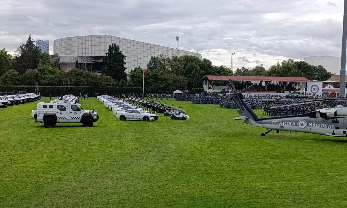 Sheinbaum encabeza aniversario de la Guardia Nacional