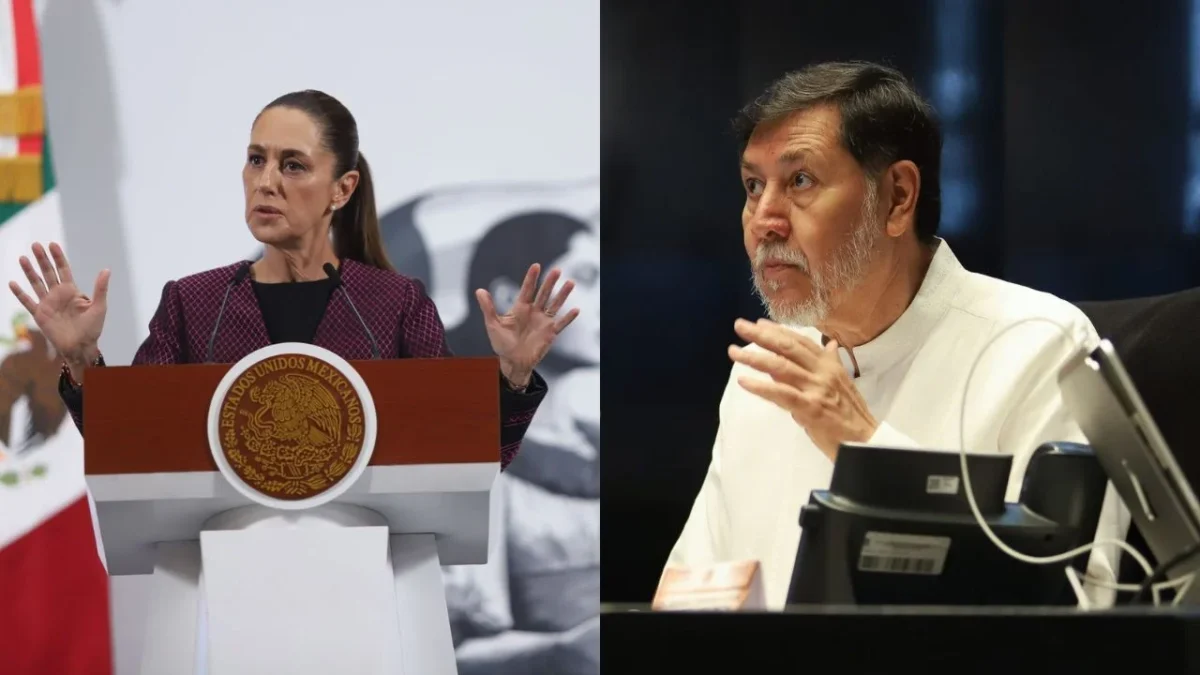 Claudia Sheinbaum hizo un llamado al presidente del Senado, Gerardo Fernández Noroña, a serenarse luego de confrontarse con Eric Schmitt.