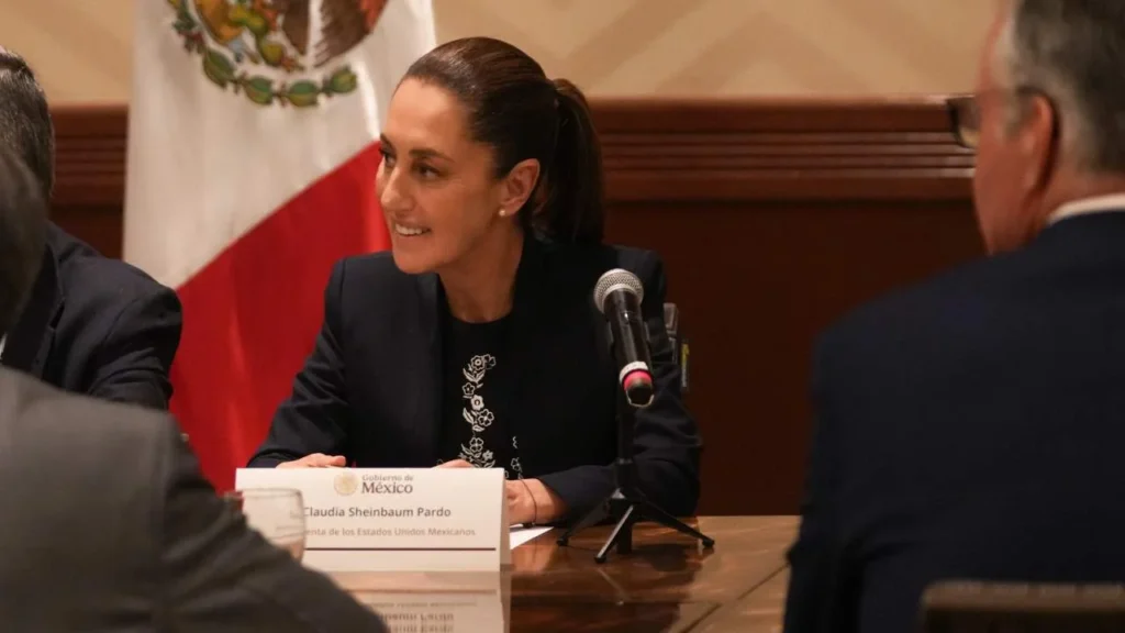 Sheinbaum llama a la paz y rechaza el armamentismo. Noticias en tiempo real