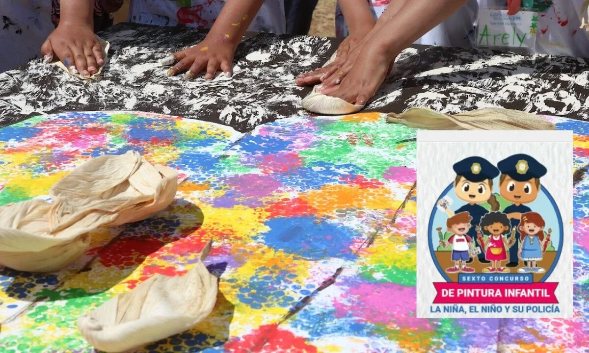 SSC lanza sexto concurso de pintura infantil 2025 "El niño, la niña y su Policía".