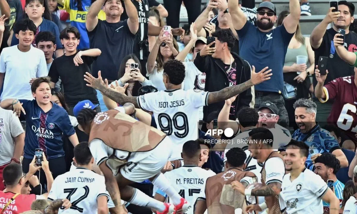 El Botafogo dio la sorpresa en el Mundial de Clubes al derrotar al actual "Rey de Europa".