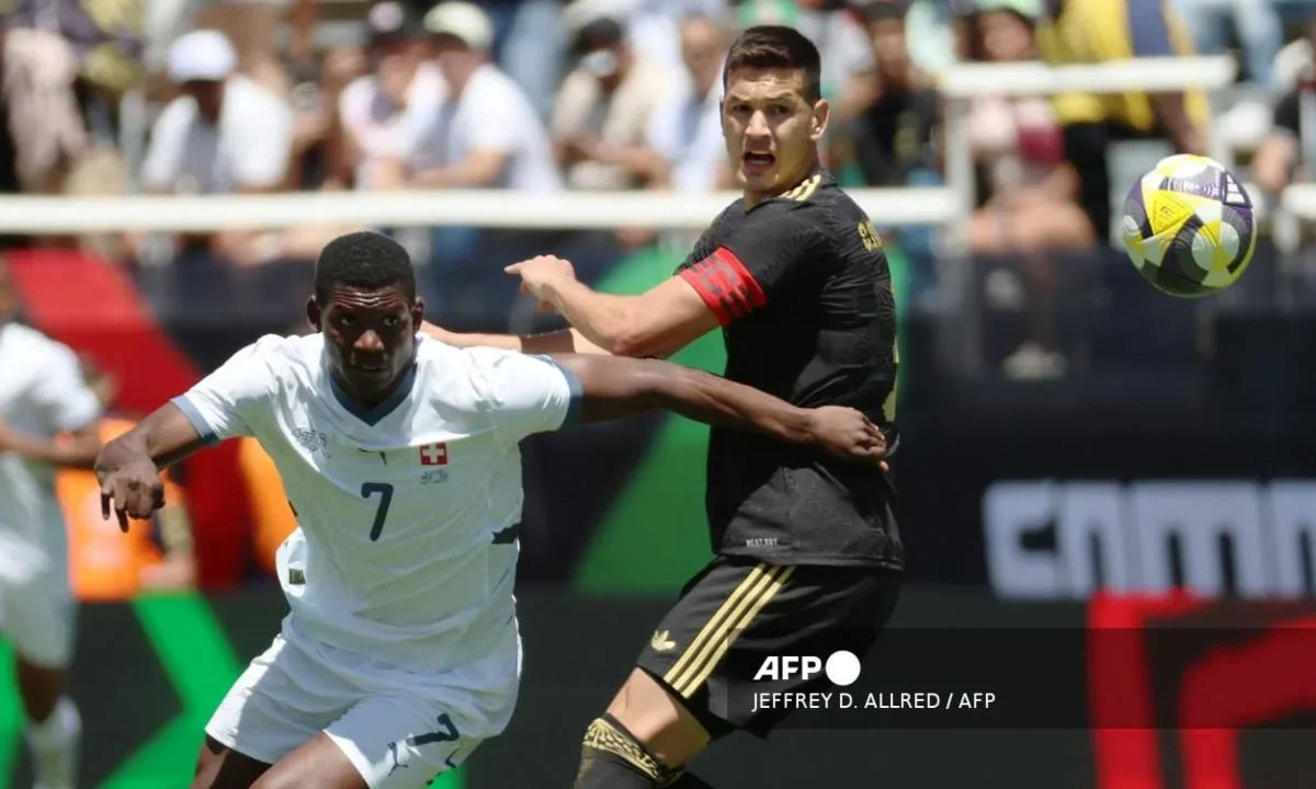 Suiza venció por goleada a la Selección Mexicana en partido amistoso celebrado este sábado en Estados Unidos.