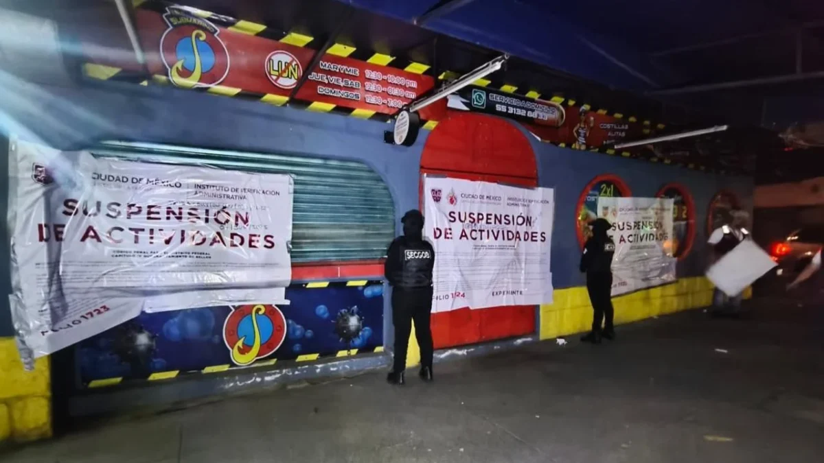 Autoridades de la CDMX suspendieron 38 chelerías en 7 alcaldías.