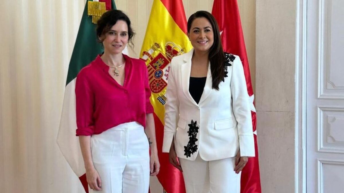 En su primer día de trabajo por España, Tere Jiménez sostuvo una reunión con Isabel Díaz Ayuso, presidenta de la Comunidad de Madrid.