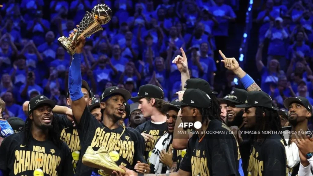Thunder de Oklahoma se corona campeón de la NBA por primera vez. Noticias en tiempo real
