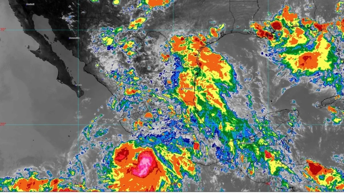 Toma tus precaciones: La Tormenta Tropical Flossie acecha territorio mexicano con fuertes lluvias y vientos; conoce su ruta por el país.