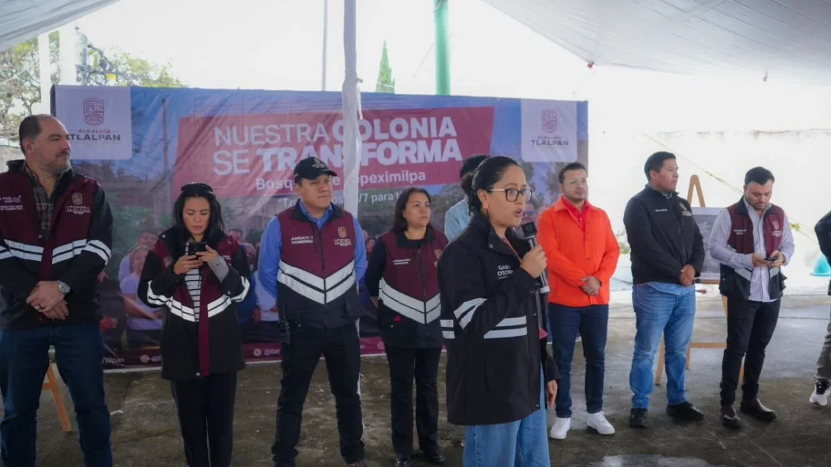 Tlalpan presenta resultados del programa Nuestra Colonia se Transforma