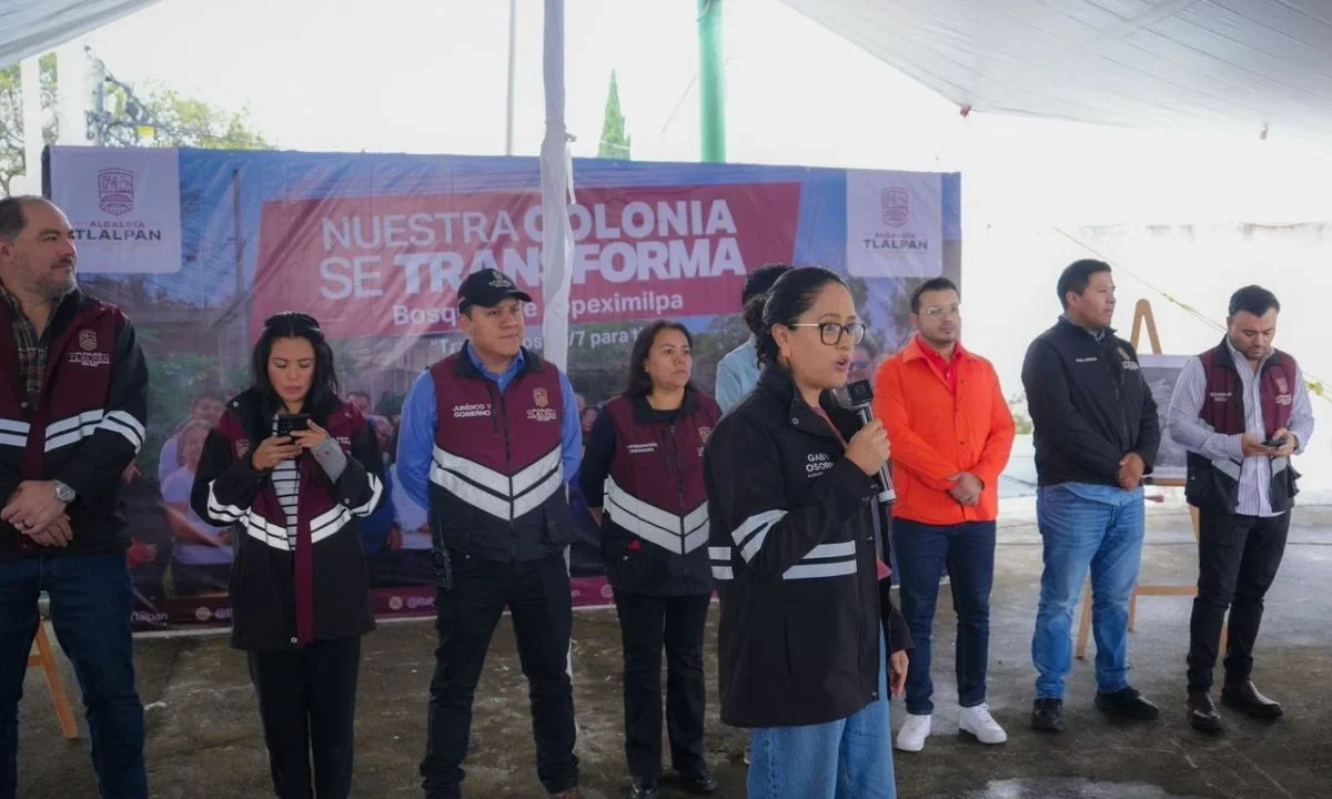 Tlalpan presenta resultados del programa Nuestra Colonia se Transforma