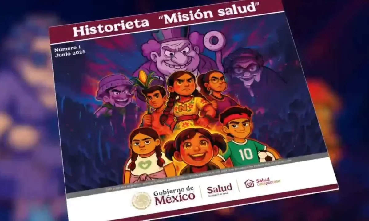 Por medio de comics, la Secretaría de Salud busca combatir la obesidad infantil
