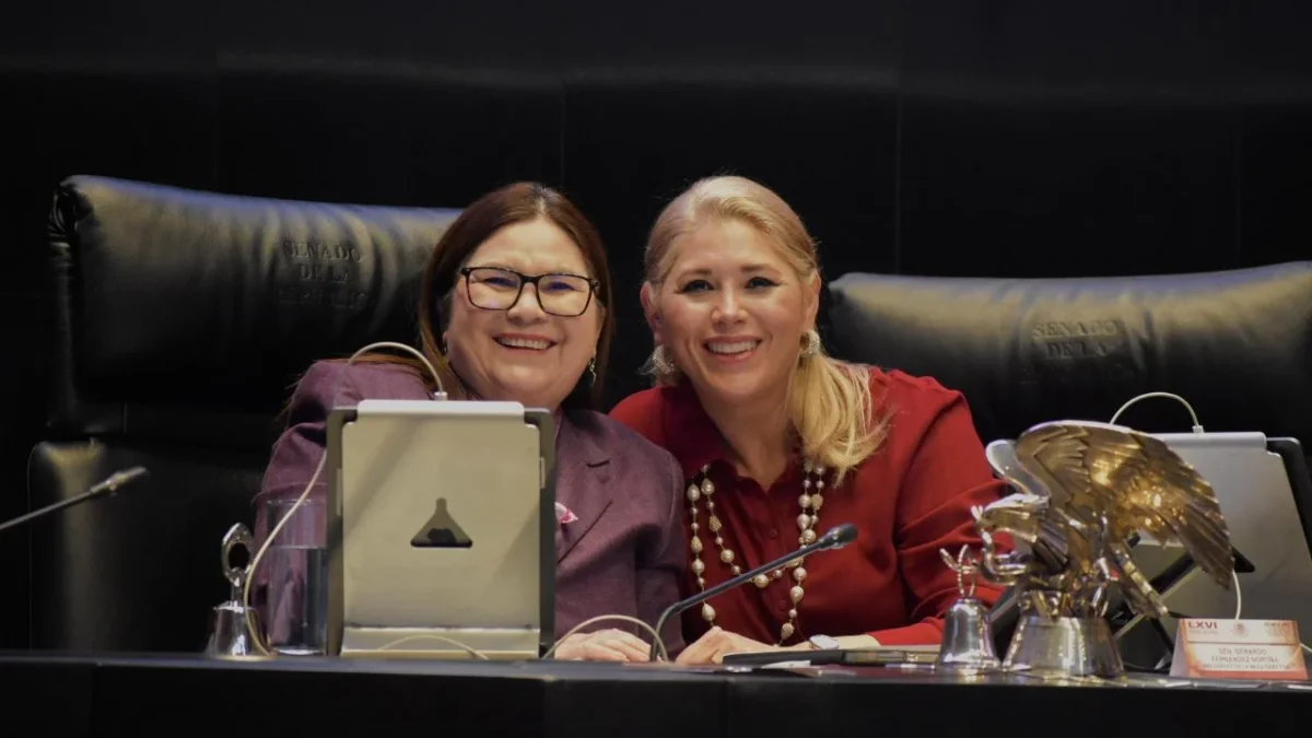 Verónica Camino e Imelda Castro van por presidencia del Senado.