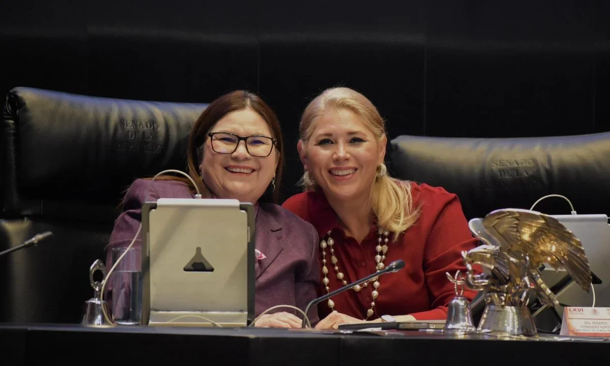 Verónica Camino e Imelda Castro van por presidencia del Senado.