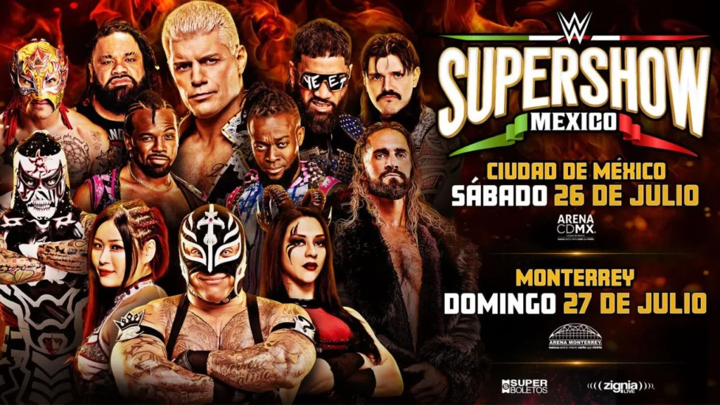 WWE Supershow México 2025: conoce cuánto cuestan los boletos. Noticias en tiempo real
