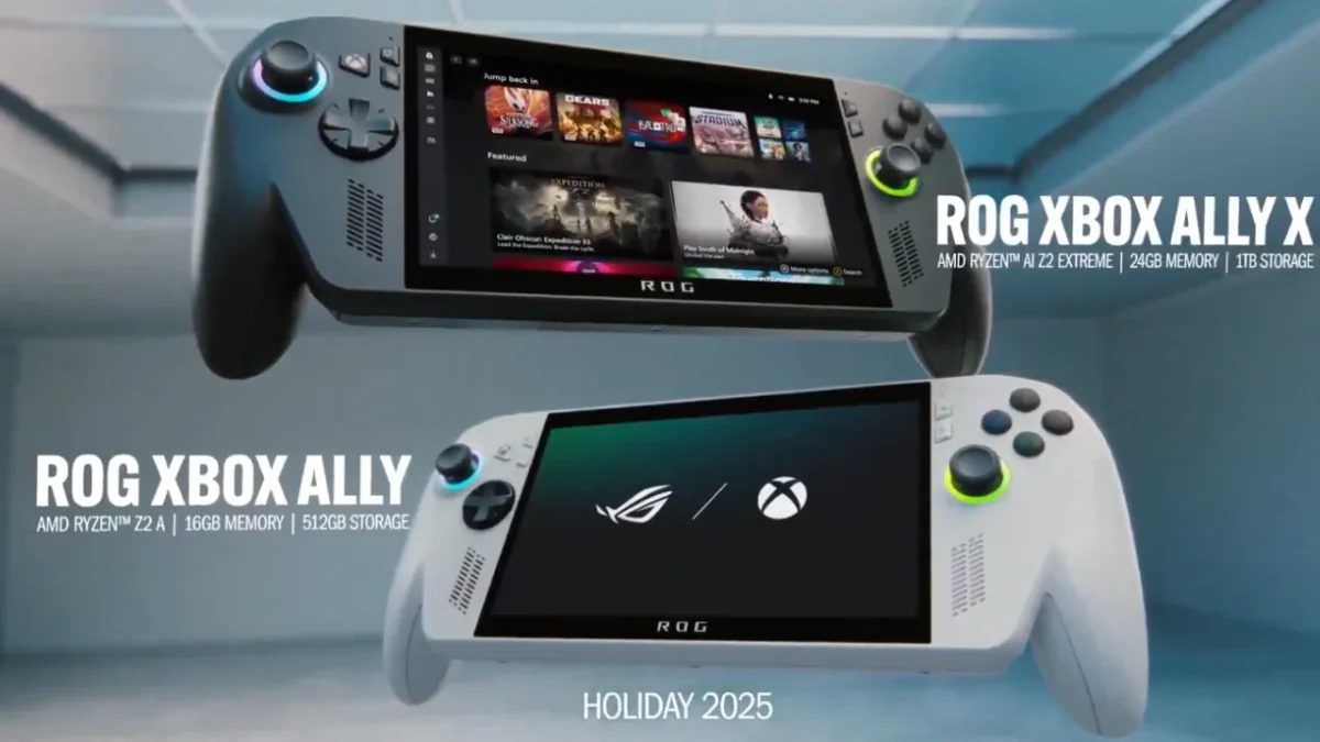 Xbox presenta su nueva consola portátil similar al Switch