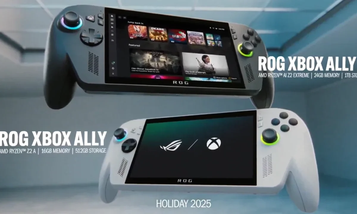 Xbox presenta su nueva consola portátil similar al Switch