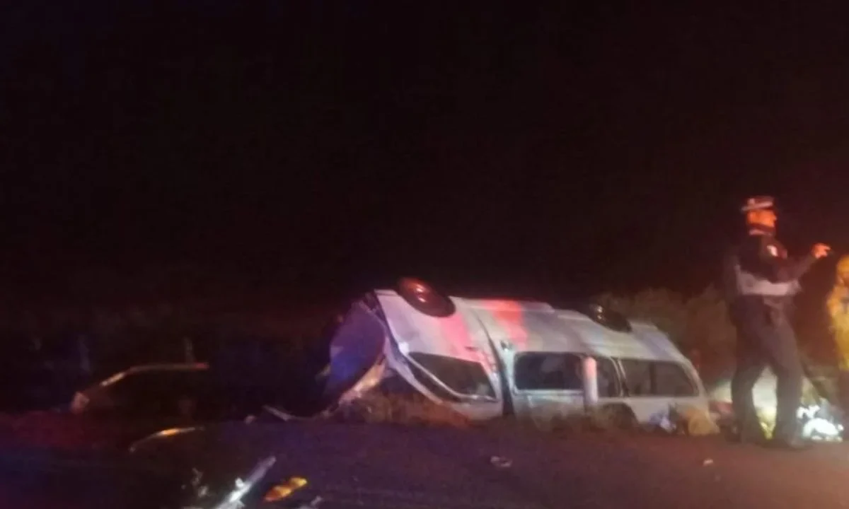 Accidente vial en Sombrerete, Zacatecas, deja cerca de 14 muertos