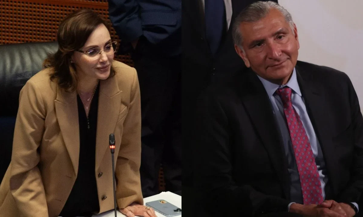 "Adán Augusto López, usted es un corrupto y lo deberían sacar del Senado esposado", dijo Lilly Téllez