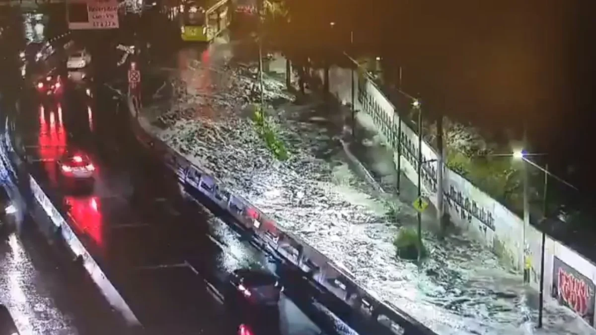 Durante la jornada del 12 de julio las estaciones Presa Mixcoac y San Antonio Periférico, resultaron las que mayor cantidad de lluvia