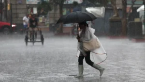 De acuerdo con el clima, hoy sábado el Valle de México también se verá afectado con lluvias fuertes.