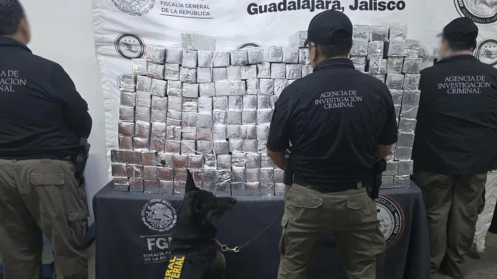 FGR asegura 880 mil litros de huachicol y 480 kilos de metanfetamina