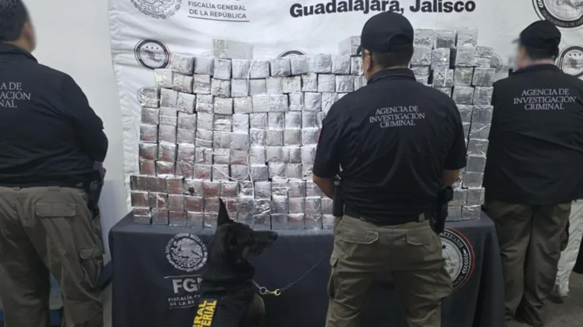 FGR asegura 880 mil litros de huachicol y 480 kilos de metanfetamina