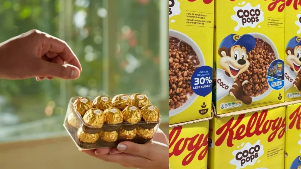 Ferrero Rocher estaría cerca de comprar la marca Kellogg. Noticias en tiempo real