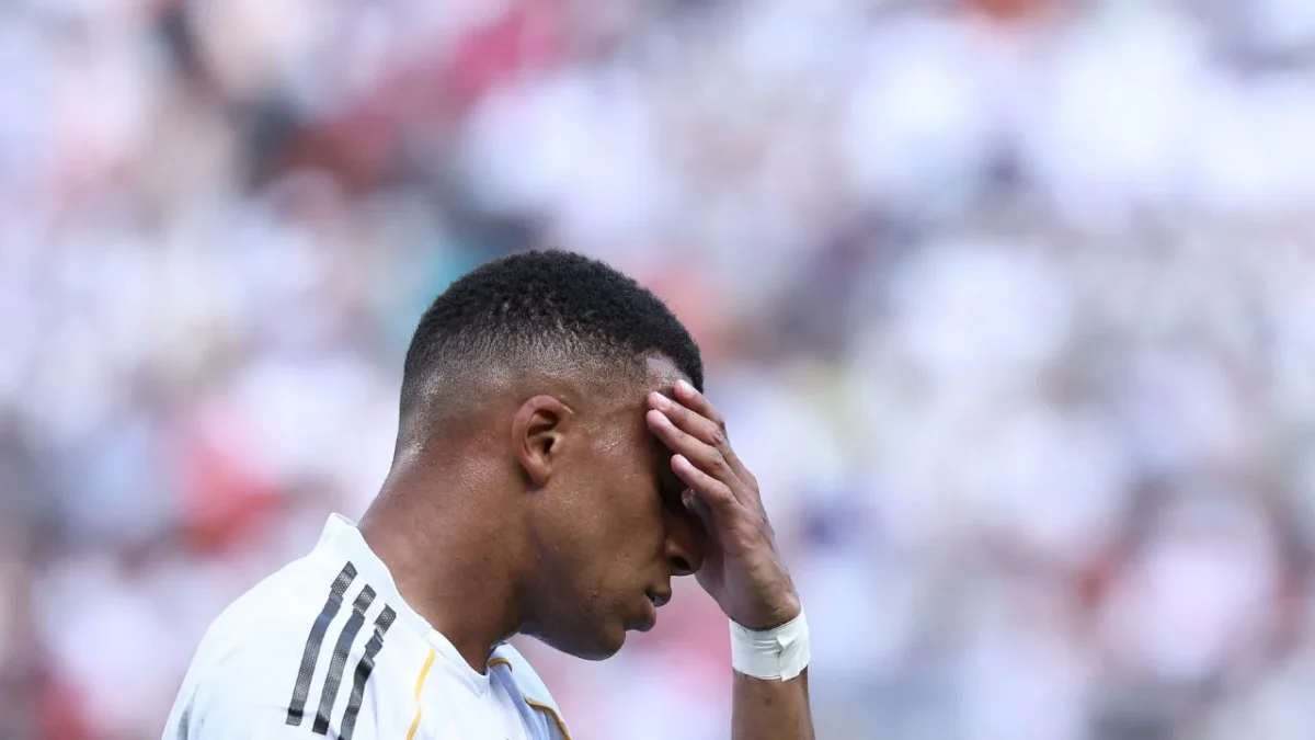 El delantero número 10 de Francia, Kylian Mbappé