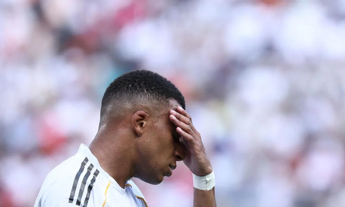 El delantero número 10 de Francia, Kylian Mbappé