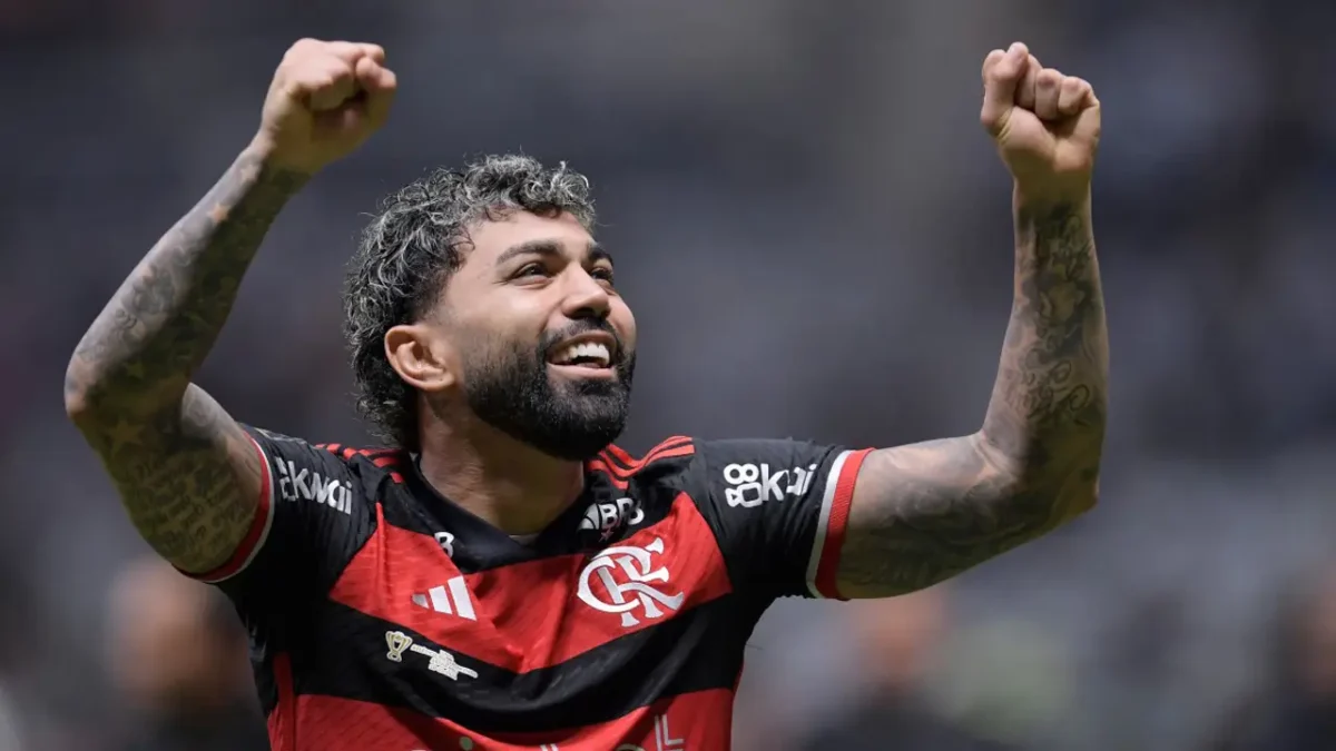 El atacante del Cruzeiro Gabriel Barbosa, conocido como Gabigol