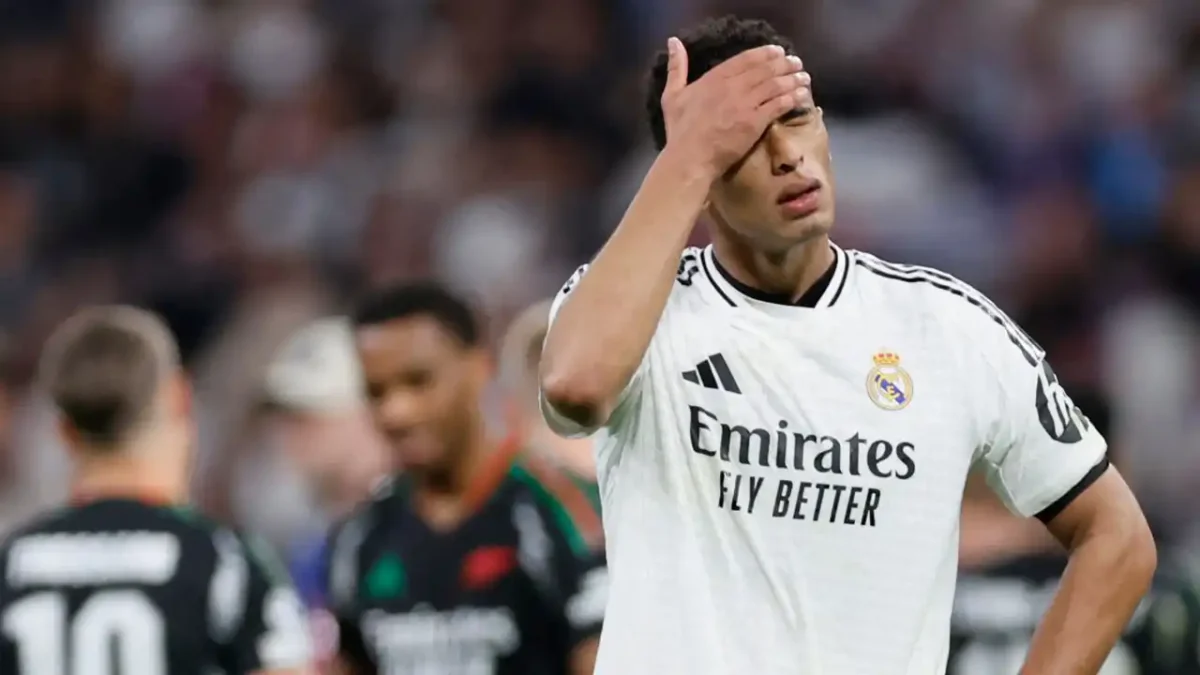 El centrocampista del Real Madrid Jude Bellingham
