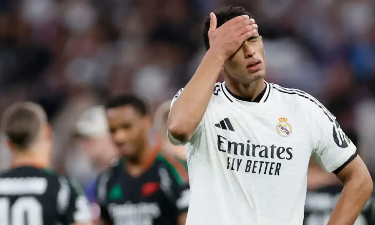 El centrocampista del Real Madrid Jude Bellingham